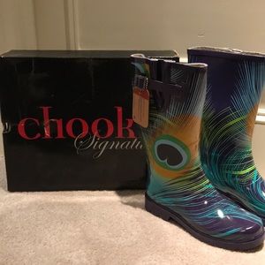 Never worn chooka rain boots